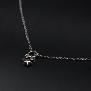 Srebrna ogrlica sa priveskom zvezdice